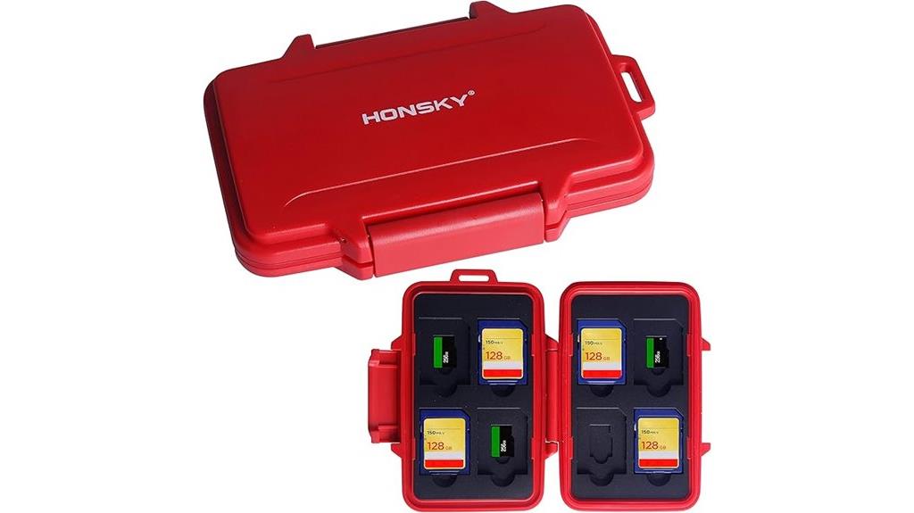 waterproof sd card case