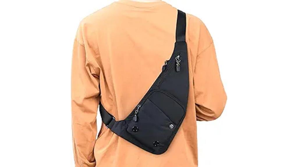 waterproof sling bag for men