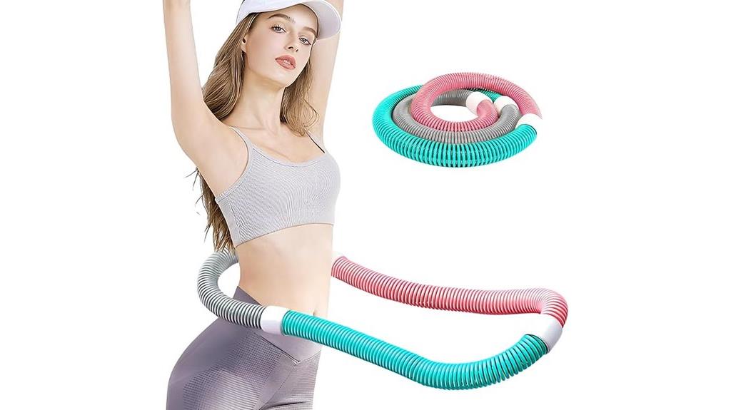 weighted adult hula hoop