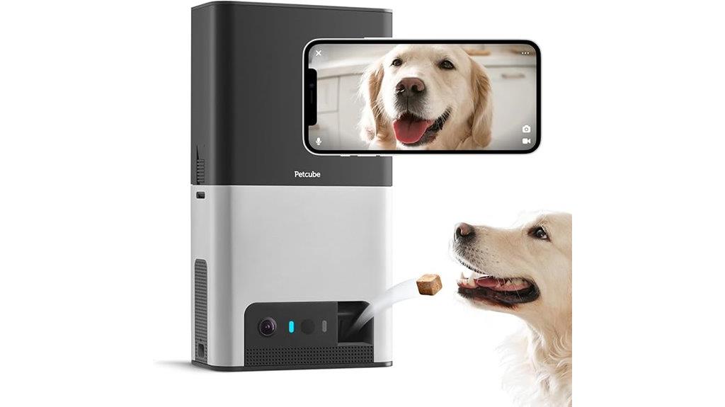 wi fi pet camera dispenser