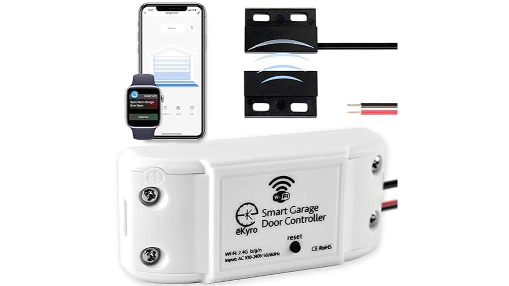 wifi enabled garage door controller