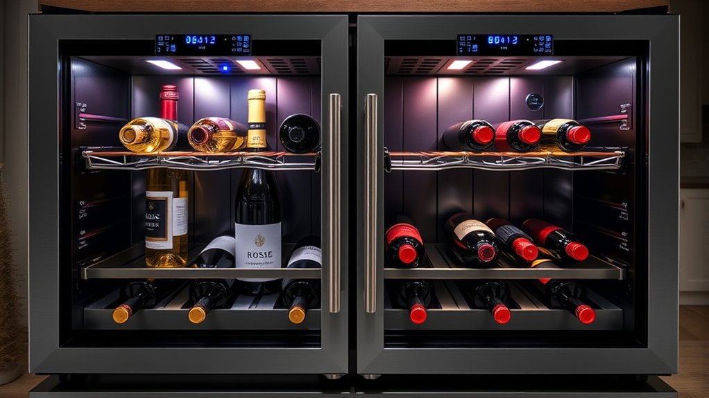 wine cooler features considerations