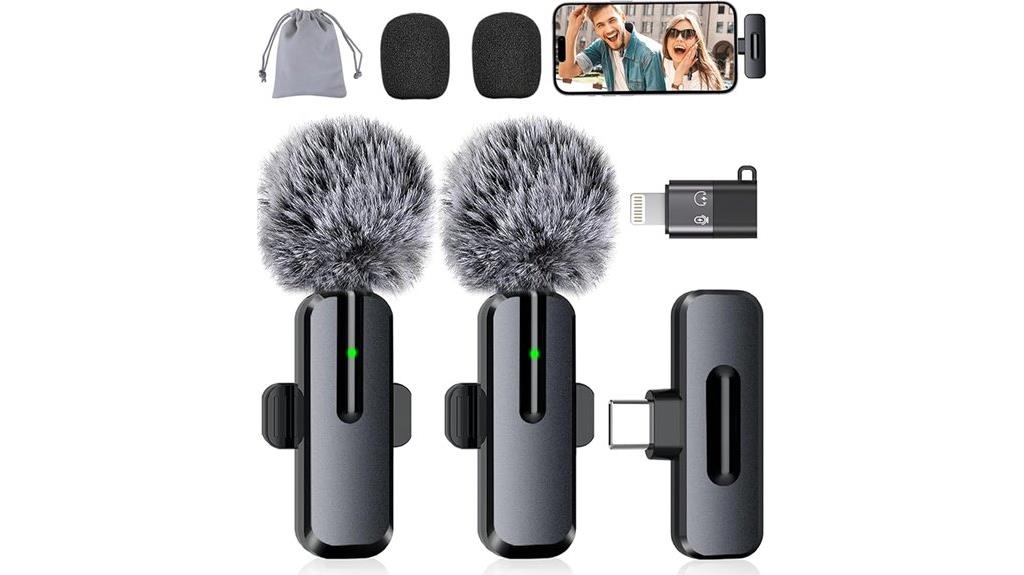 wireless mini microphone pack