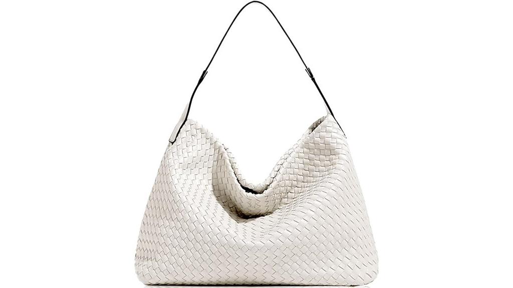woven boston tote bag