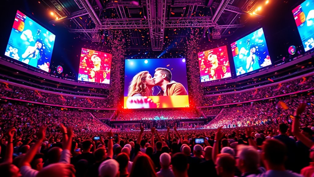 coldplay kiss cam viral