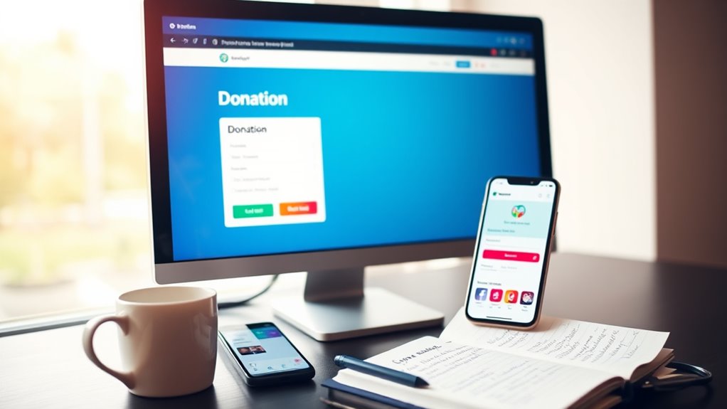 digital donation platform tools
