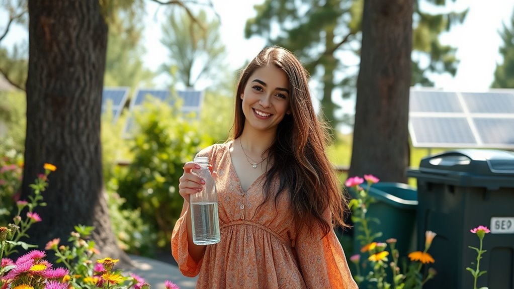 influencers promote sustainable living