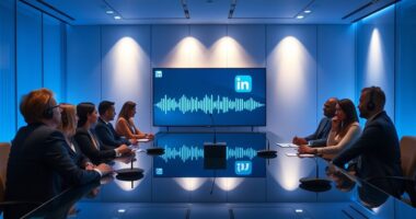 linkedin launches audio events