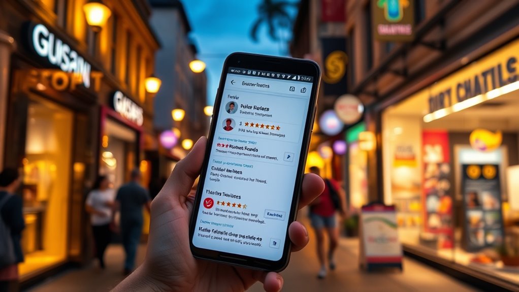 proximity reviews relevance ranking