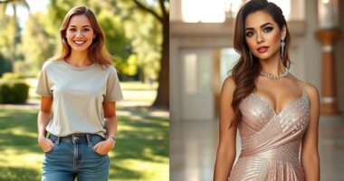 reality versus influencer glamour