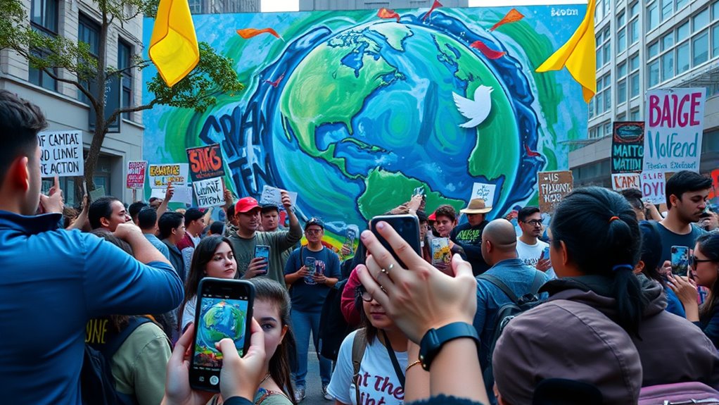 social media climate activism