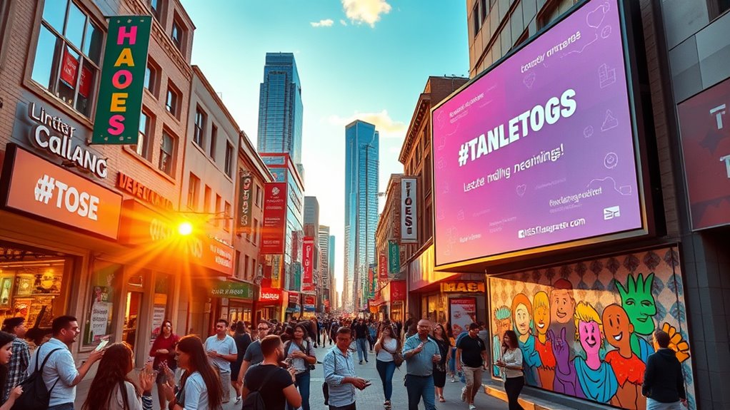 use local trending hashtags