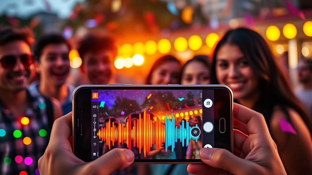 use popular audio trends