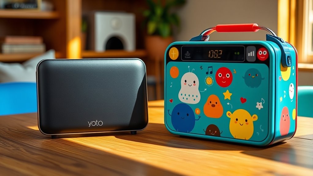 choosing child audio devices