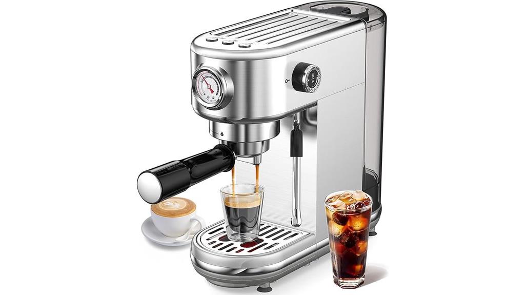 high pressure milk frother coffee