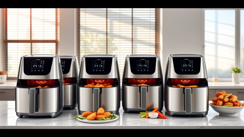 large family air fryer options