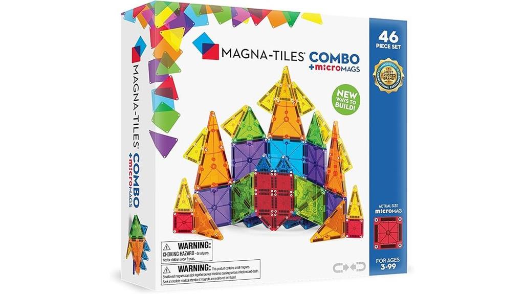 magnetic construction toy set