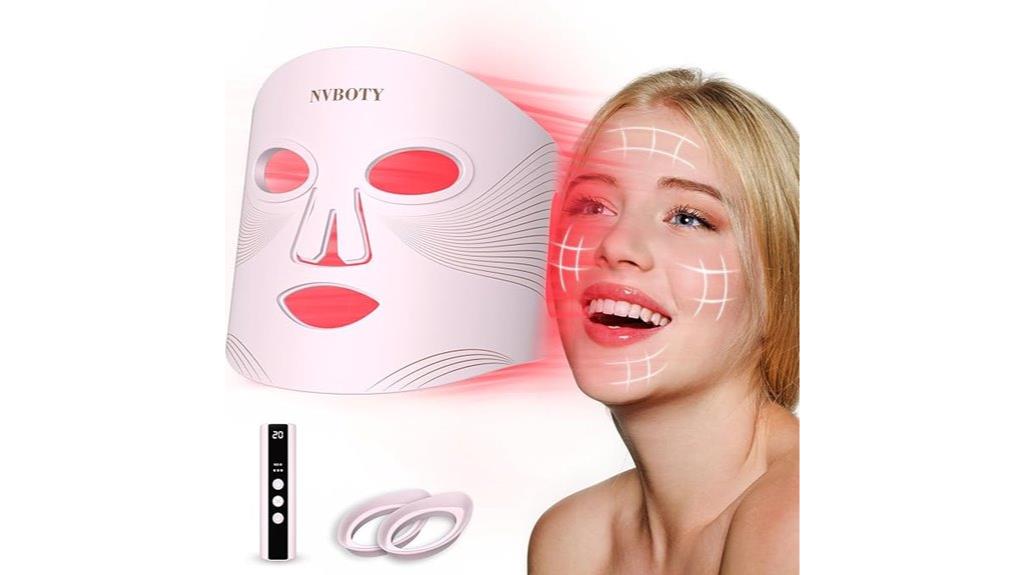 rechargeable led facial mask