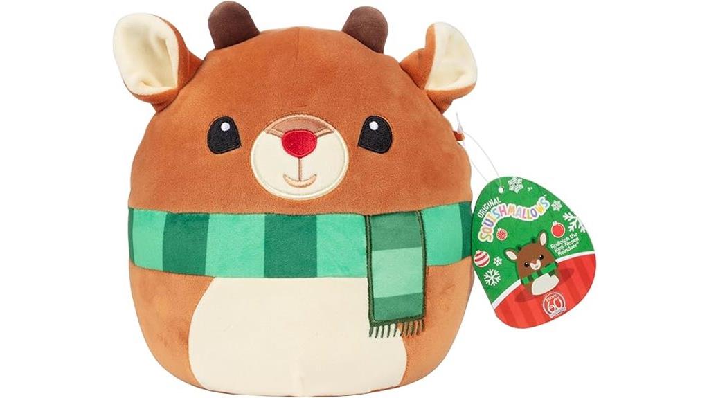 rudolph plush squishmallow toy