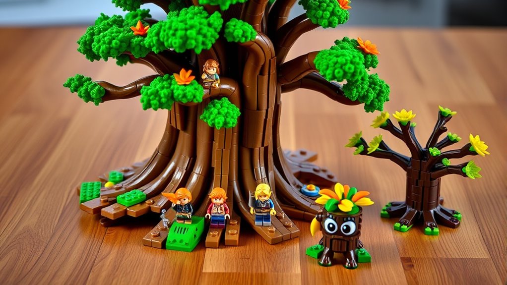 top lego deku tree sets