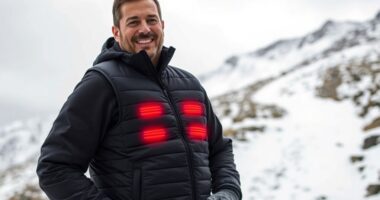 top men s heated vest list