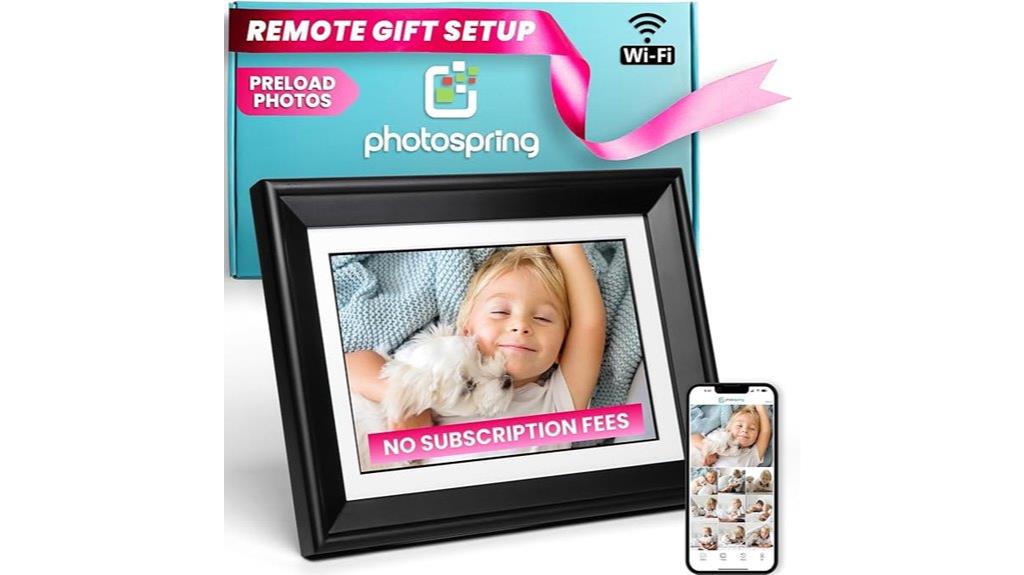 wifi digital frame storage