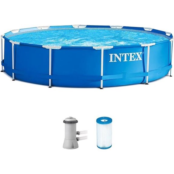 INTEX 12ft Above Ground Pool with Filter and Pump