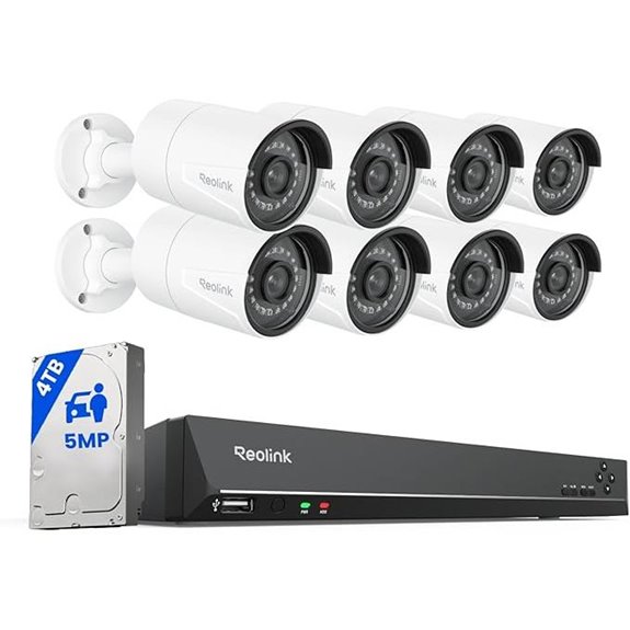 REOLINK 16CH 5MP Outdoor Security Camera System