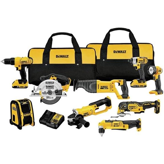 DEWALT 20V Max 9-Tool Cordless Power Tool Set