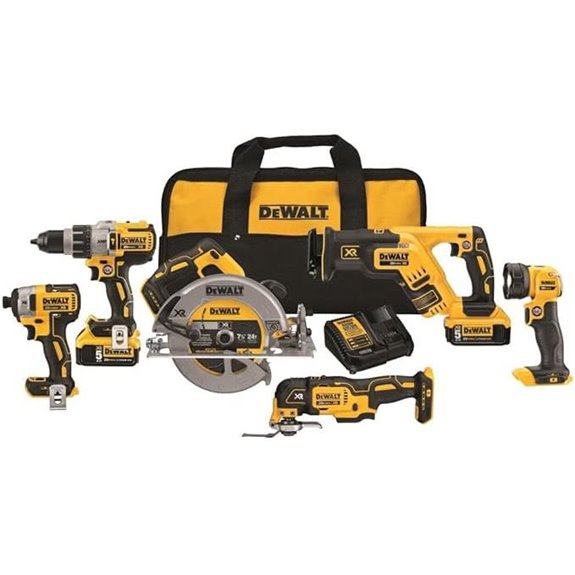 DEWALT 20V MAX Power Tools Set (6-Tool Kit)