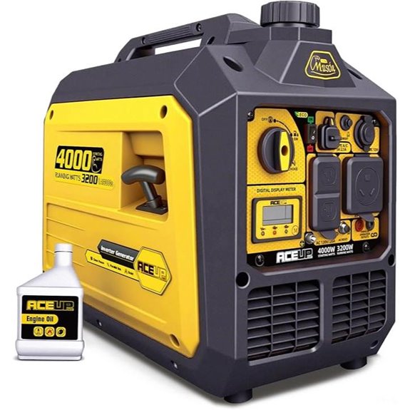 4000w portable gas generator