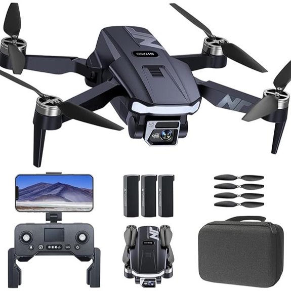 4K Drone with Camera and GPS Features