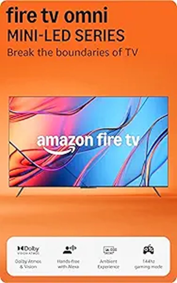 Amazon Fire TV 65 Omni Mini-LED 4K QLED Smart TV