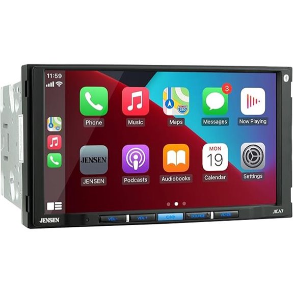 JENSEN 7-inch CarPlay & Android Auto Touchscreen Stereo