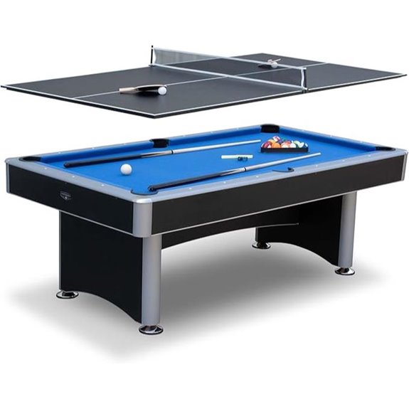 Hathaway Maverick 7ft Pool & Ping Pong Combo