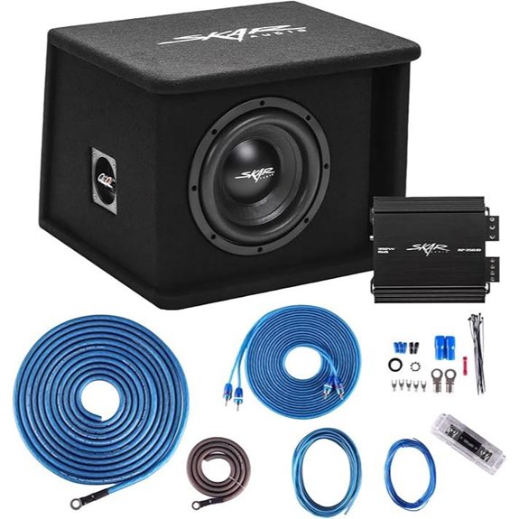 Skar Audio 8 700W SDR Subwoofer Bass Package