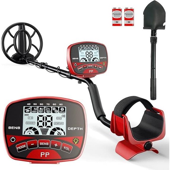 Metal Detector for Adults & Kids with LCD Display