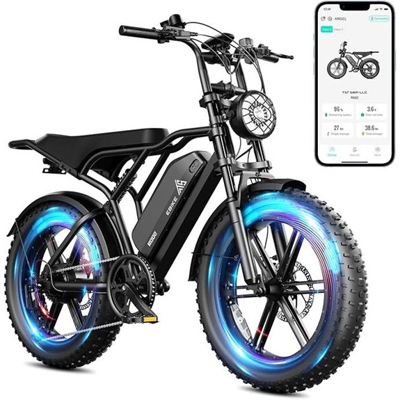 TST Electric Bike for Adults with Removable Battery