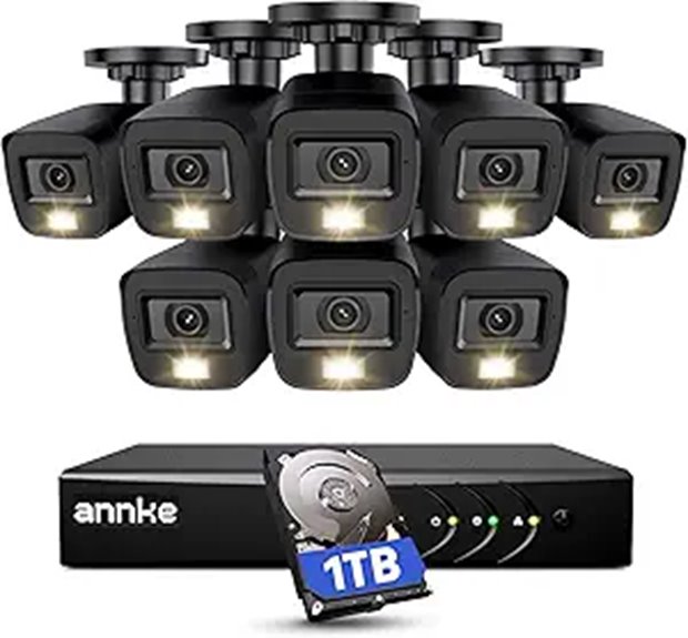 ANNKE 3K Lite Wired Security Camera System with AI