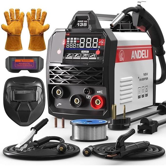 ANDELI 135A MIG Welder with Accessories