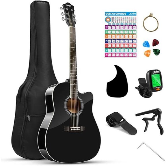 Moukey 41 Acoustic Guitar for Beginners with Accessories