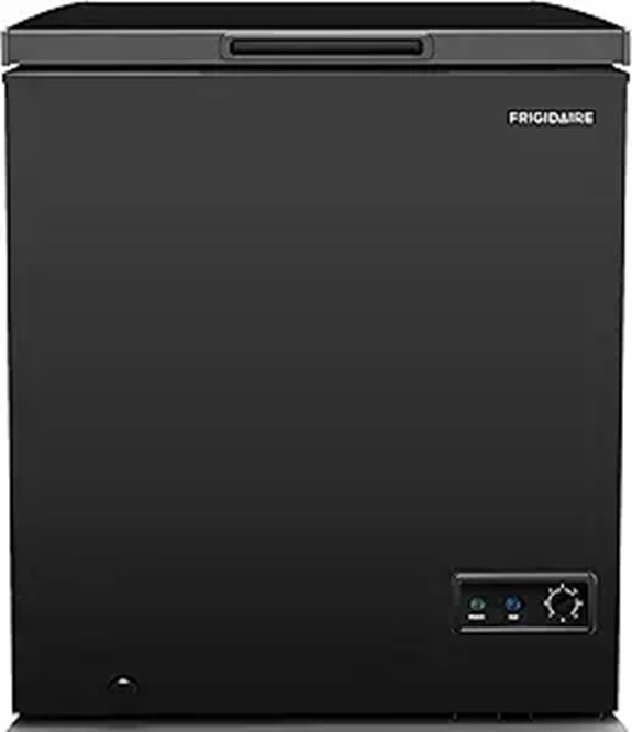 FRIGIDAIRE 5.0 Cu. Ft. Chest Freezer Black