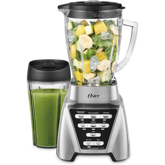 Oster Pro 1200 Blender with Glass Jar and To-Go Cup