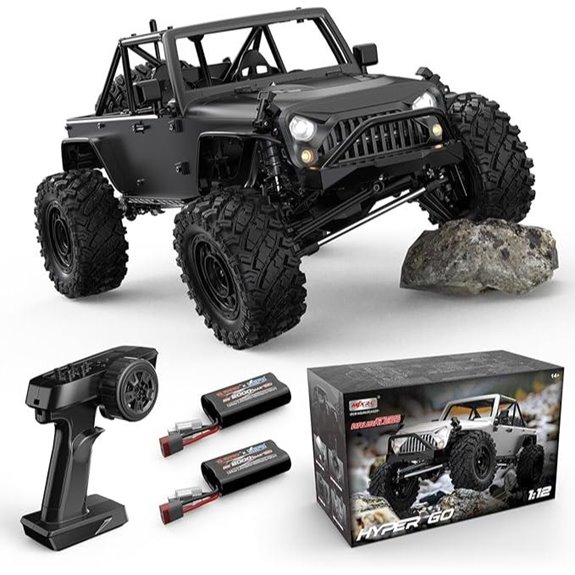 HYPER GO H12Y Brushless 4WD RC Rock Crawler