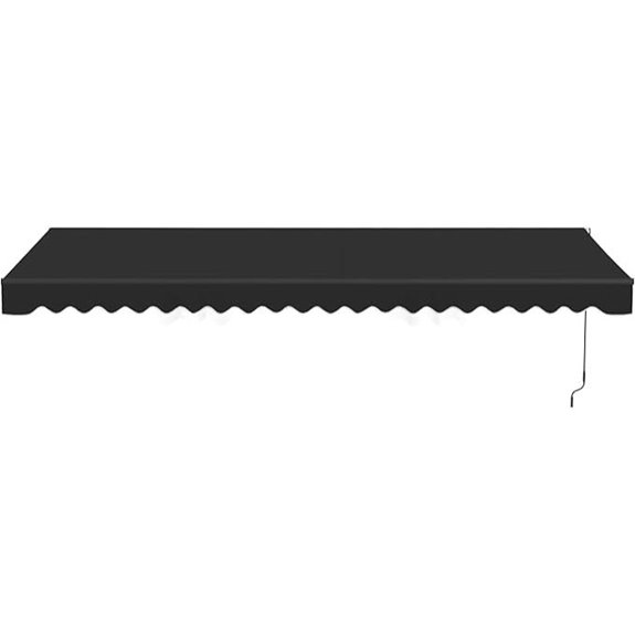 Aleko 20x10 ft Caribbean Style Electric Awning