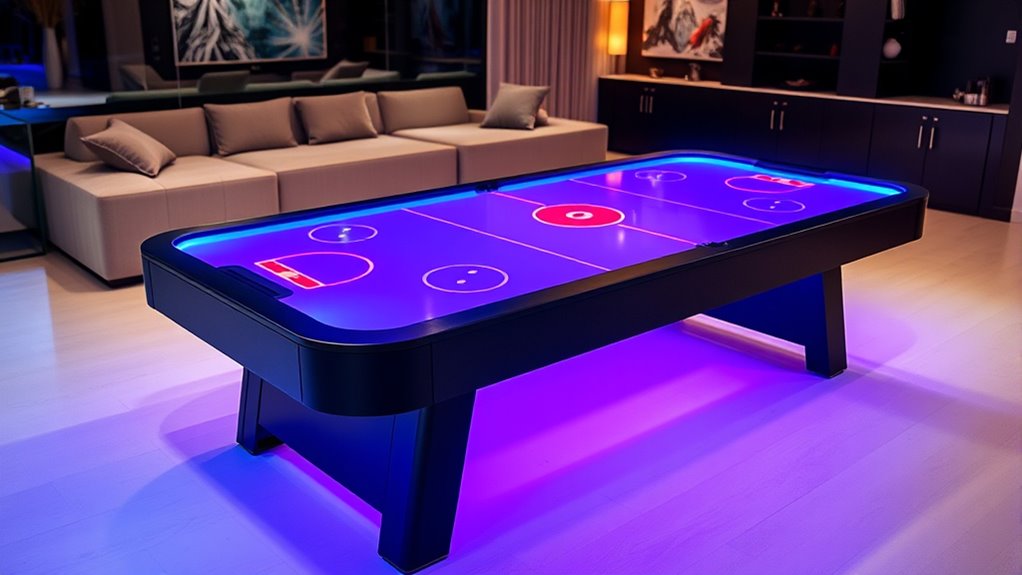 choosing durable feature rich air hockey tables