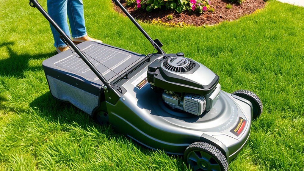 choosing suitable gas mower