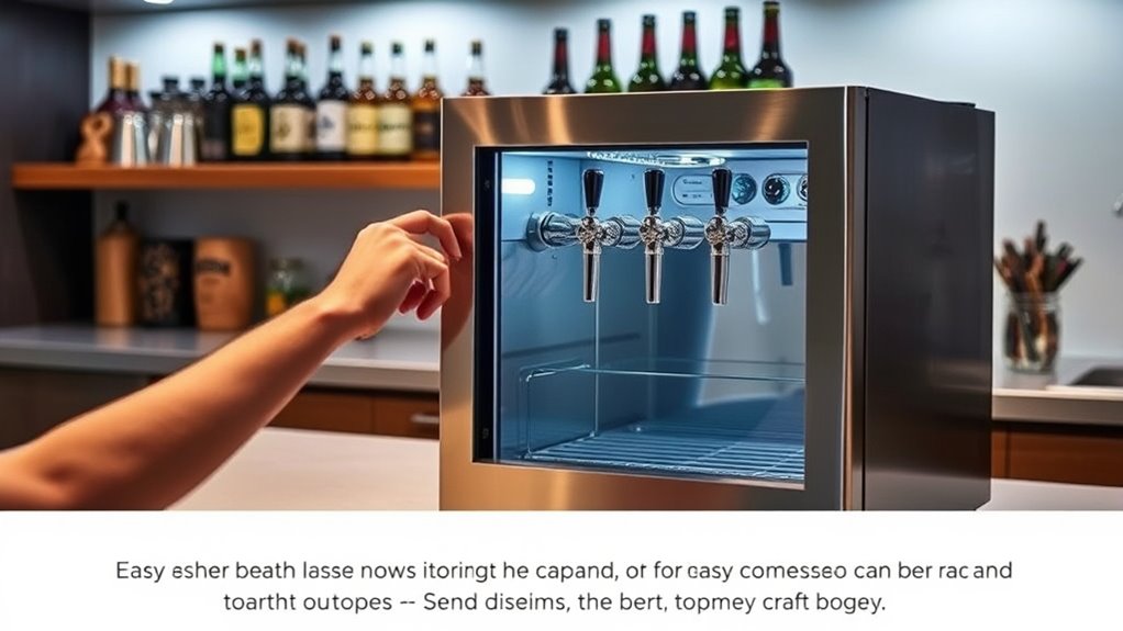 choosing suitable kegerator features