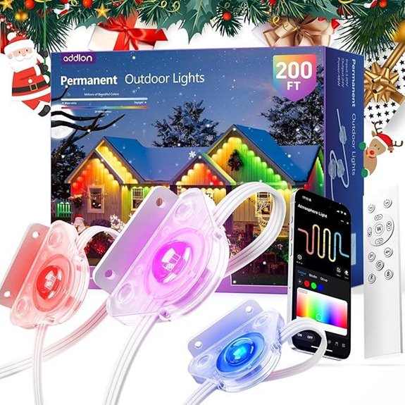 Addlon RGBIC Outdoor Color-Changing LED Lights