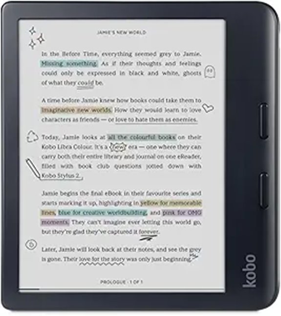 Kobo Libra Colour eReader with Colour E Ink Display